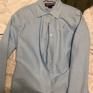 Light Blue Vineyard Vines Oxford Shirt